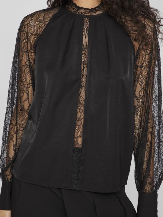 Image du produit Vila Haut en dentelle avec manches longues (40)