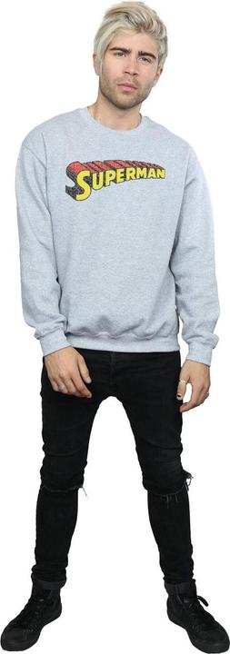 Produktbild Superman Telescopic Crackle Logo Sweatshirt (L)