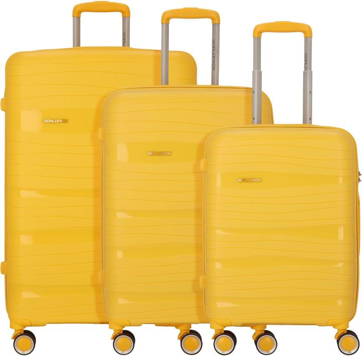 Image du produit Worldpack Miami 4 roues set de valises 3 pièces (192 l, XL (à partir de 115l))