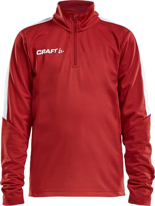 Craft Progress Halfzip Ls Tee Jr