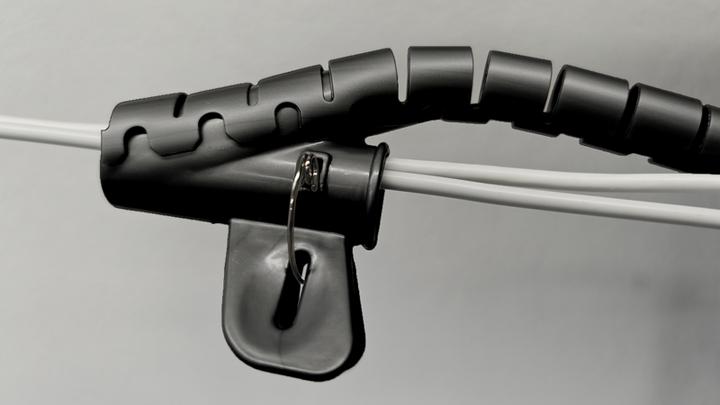 Produktbild Steffen SET FAST COVER Kabelschutzschlauch Typ 15mm schwarz (Kabelschlauch, 200 cm)