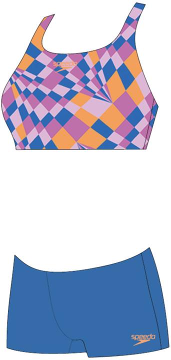 Speedo Allover 2PC Boyleg Short