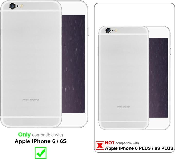 Actual product image Cadorabo Hard Cover Woody Cover (Apple iPhone 6, Apple iPhone 6s)