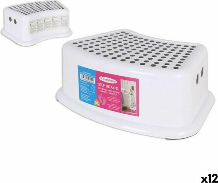 Image du produit For my Baby Hocker Step Weiss (12 Stück) (33 x 24 x 13 cm)