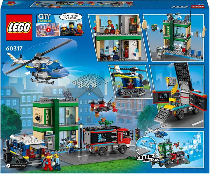 Produktbild LEGO Banküberfall mit Verfolgungsjagd (60317, LEGO City)