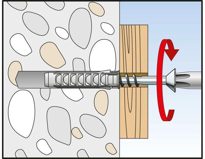 Actual product image Fischer Expansion anchor SX (50 pcs.)