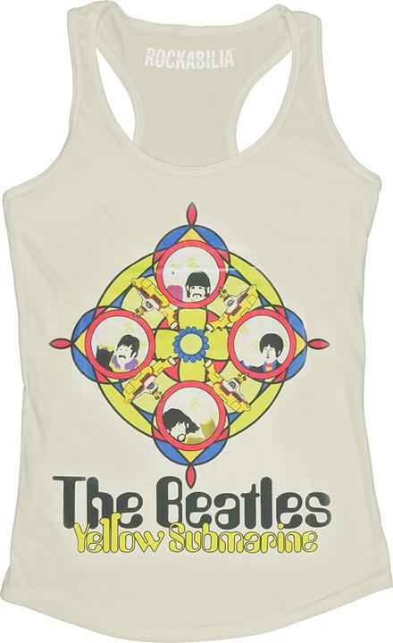 Actual product image Womens/Ladies Yellow Submarine Porthole Vest Top (XL)