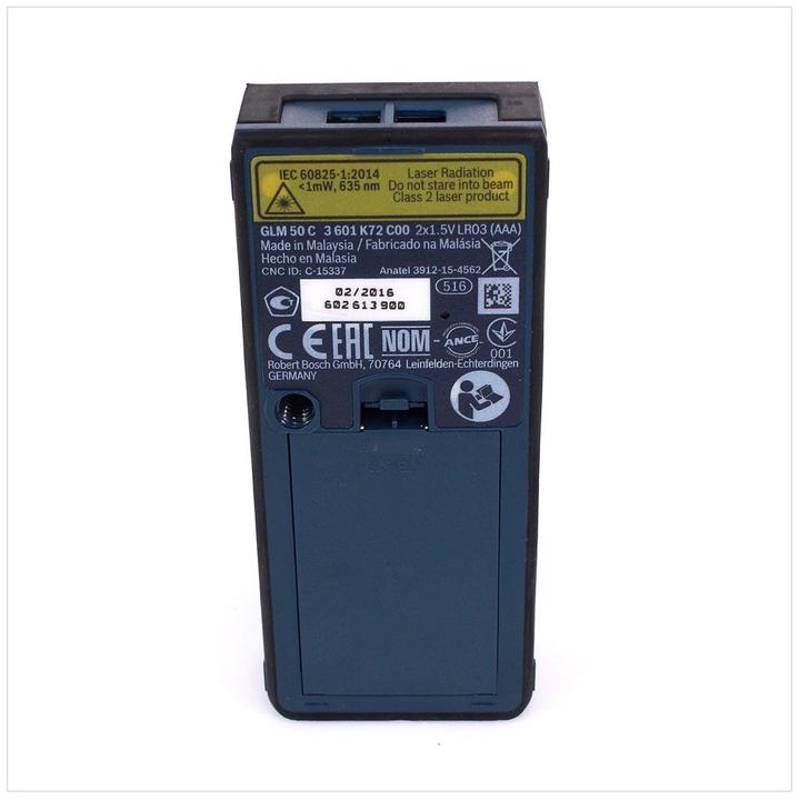Actual product image Bosch Professional Glm 50 C (50 m, 635 nm)