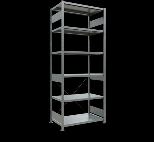 Actual product image Schulte Lagertechnik MULTIplus250 basic racking system with cross braces