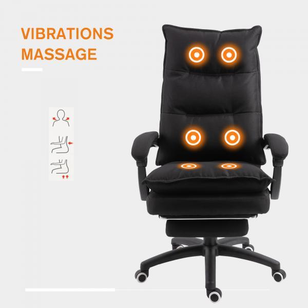 Produktbild Vinsetto Bürostuhl mit Massagefunktion