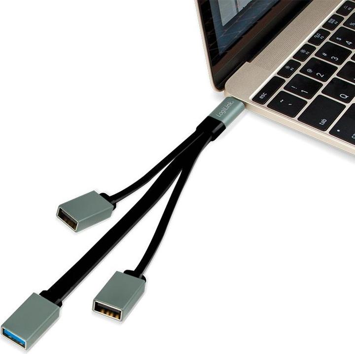 Produktbild LogiLink UA0315 (USB-C, 3 Ports)