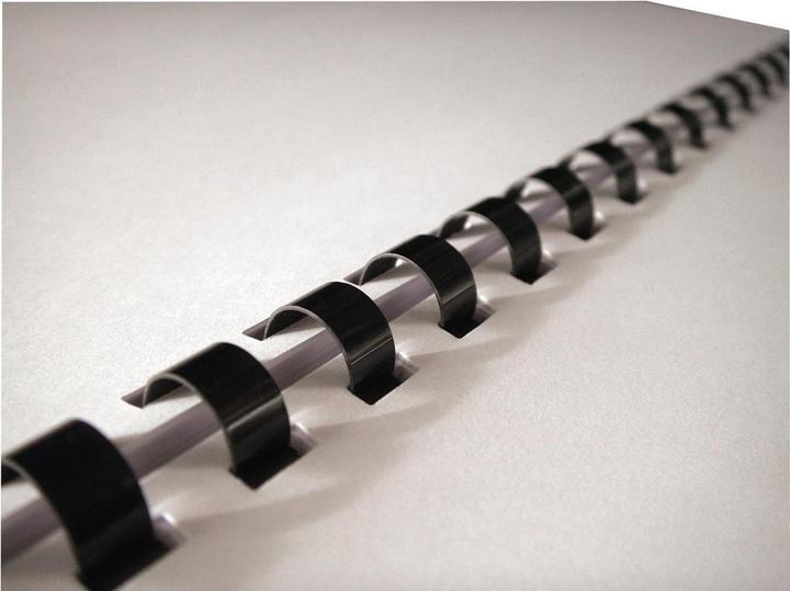 Image du produit Fellowes Dos du cartable 22mm, 21 anneaux, noir, 50 pcs.
