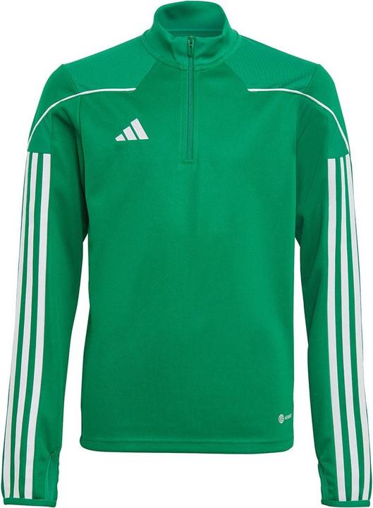 adidas Kinder Sweatshirt Tiro 23 League Trainingsoberteil grün IB8473 (140cm) (140)