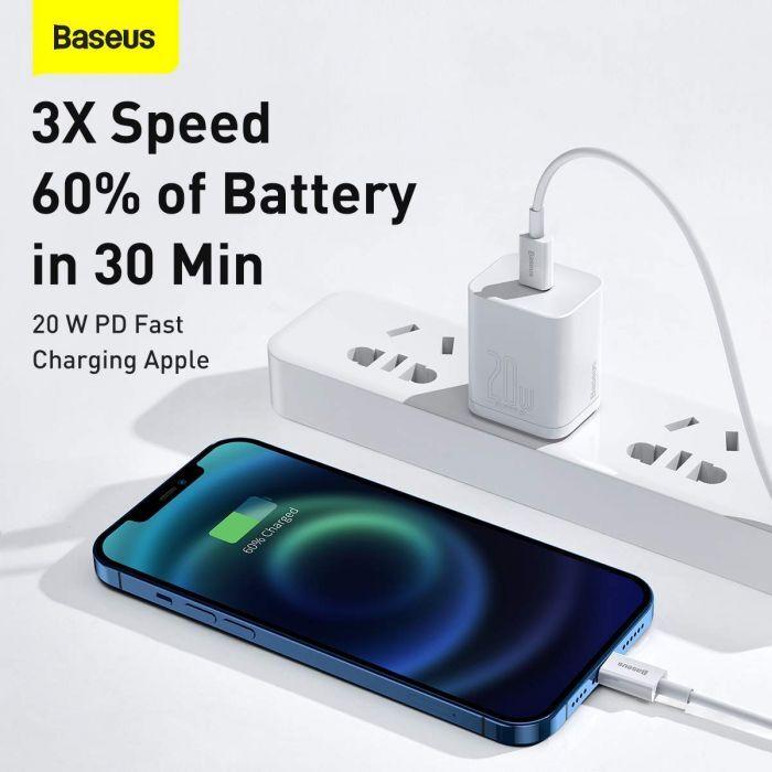 Actual product image Baseus Superior USB Type C - Lightning (1 m, USB 2.0)