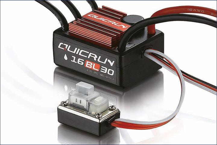Produktbild Hobbywing QuicRun Regler 16BL30 Brushless 30A WP