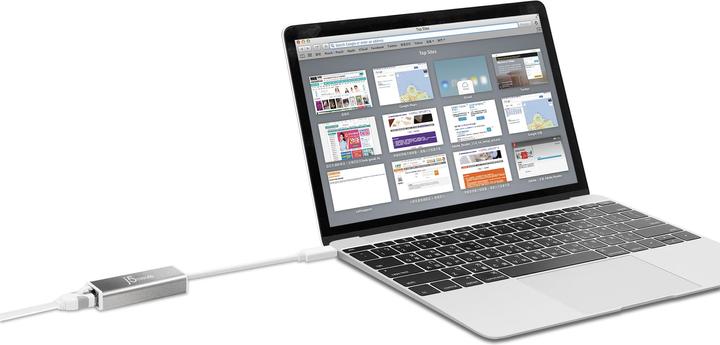 Produktbild j5Create USB-C To Gigabit Ethernet (USB-C, RJ45 (1x))