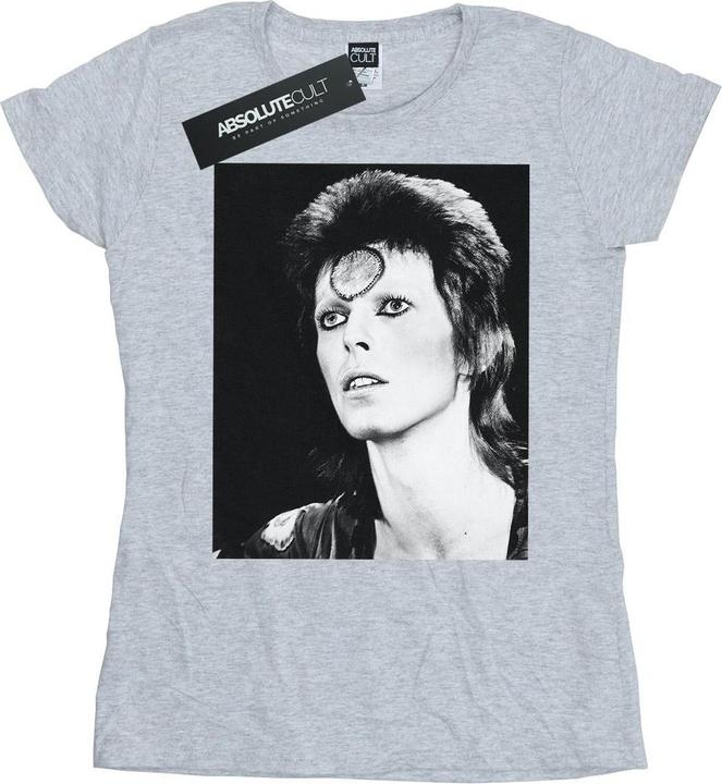 Immagine prodotto David Bowie Ziggy Looking Maglietta Donna (S)