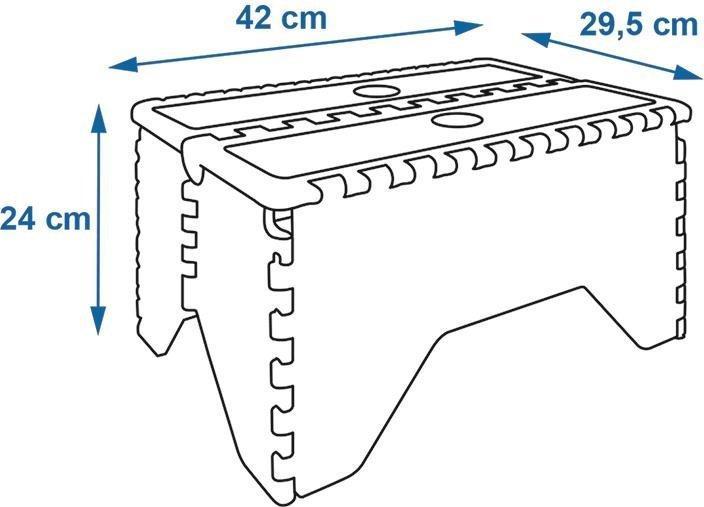 Actual product image ProPlus Step with anti-slip plastic