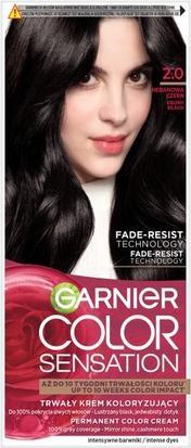 Produktbild Garnier Color Sensation Creme farba do włosów 2.0 Hebanowa Czerń (2.0 Hebanowa Czerń)