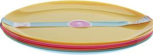 Actual product image Excellent Houseware Plate set 6 pieces 21 cm