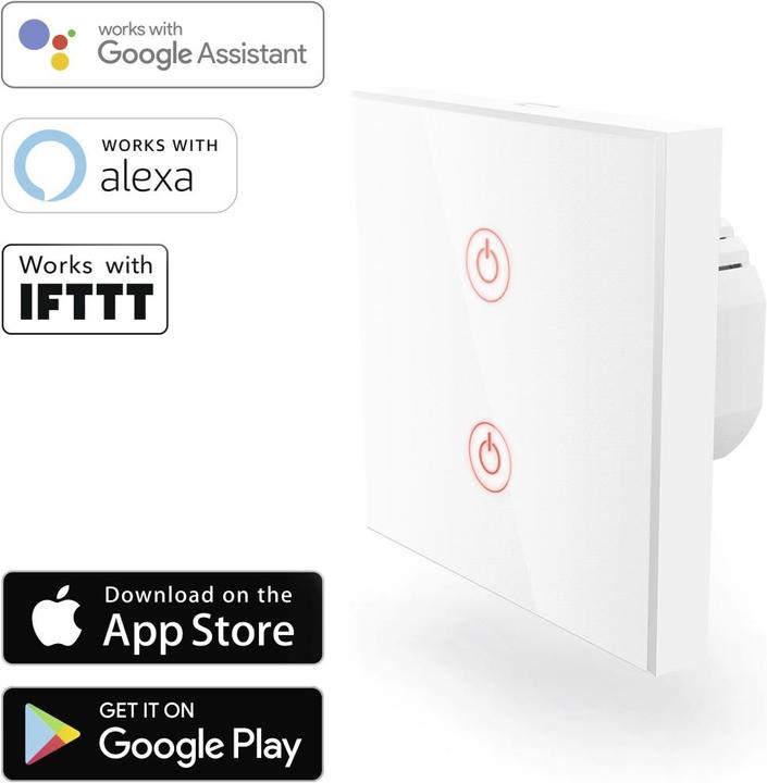 Produktbild Hama WiFi-Touch-Wandschalter