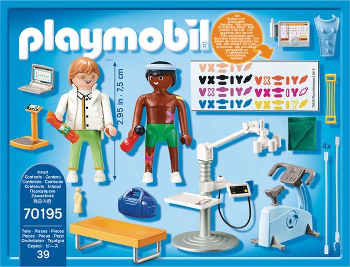 Actual product image Playmobil physiotherapist (70195, Playmobil City Life)