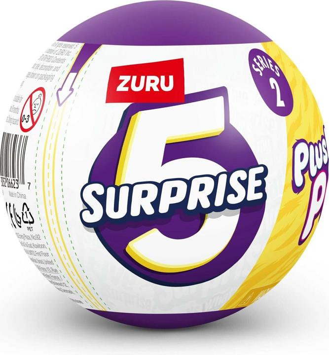 Actual product image Zuru 5 Surprise Plushy Pets Series 2 assorted