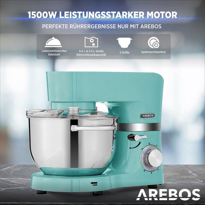 Produktbild Arebos Küchenmaschine (1500 W)