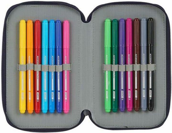 Actual product image Rfef Double spring bag M854 Red 12.5 x 19.5 x 4 cm (28 pieces)