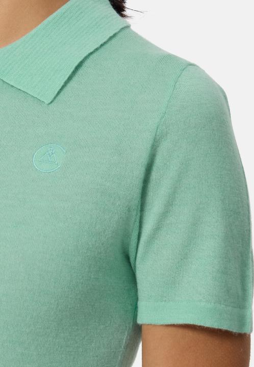 Actual product image Cash-Mere Cashmere Poloshirt Short Sleeve (M)