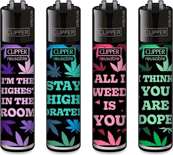 Produktbild Clipper 4er Leaves Slogan 136-139