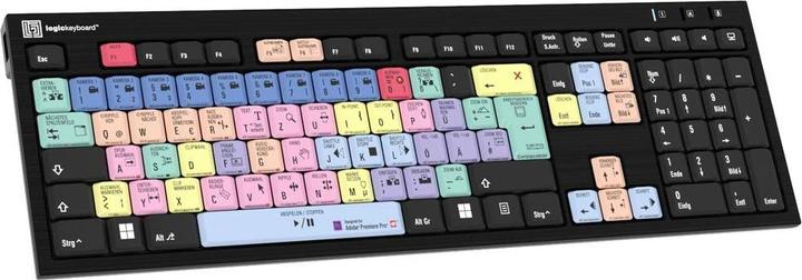 Productafbeelding Logickeyboard Adobe Premiere Pro (NL, Bedraad)