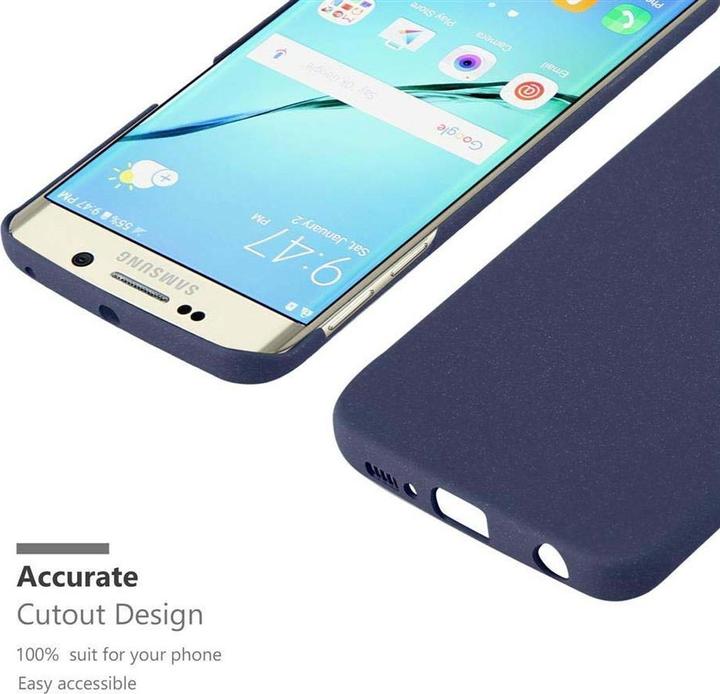 Image du produit Cadorabo Couverture rigide Frosty Cover (Samsung Galaxy S6 Edge)