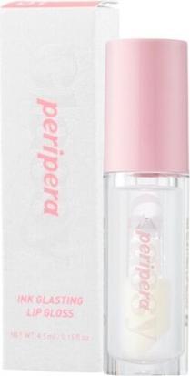 Peripera Ink Glasting Lip Gloss 001 Clear 4.5ml Transparent Lip Gloss (001 Clear)