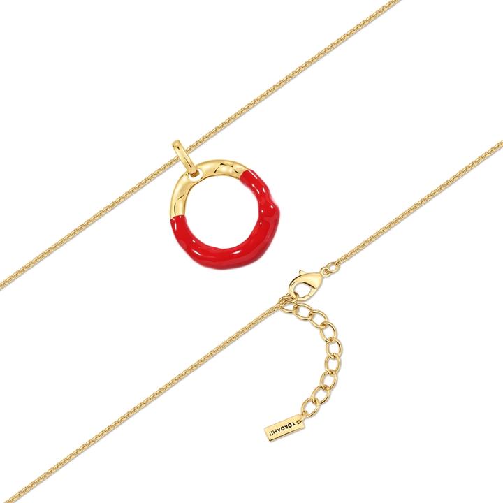 Actual product image Yokoamii Ladies necklace - 36024 (Metal alloy)