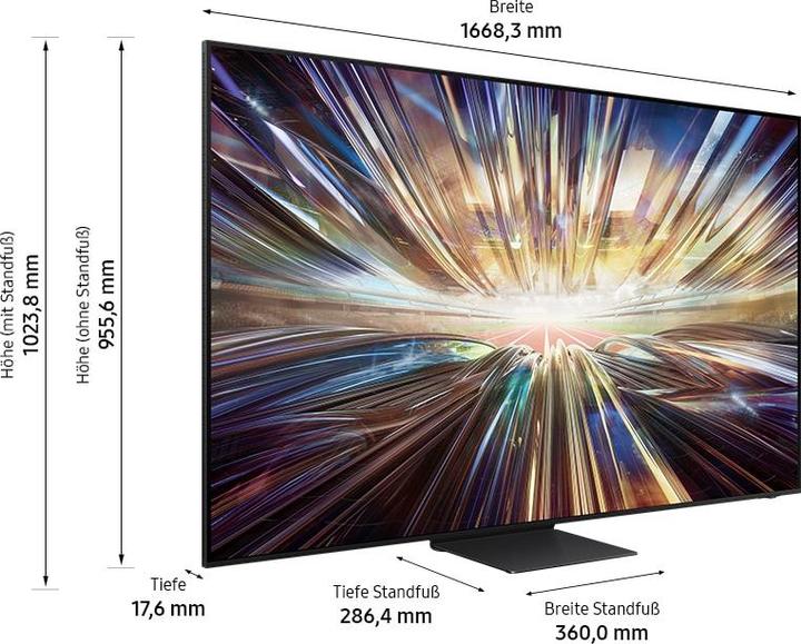 Produktbild Samsung 75" Neo QLED 8K QN800D Tizen OS™ Smart TV 2024 (75", QN800D, NeoQLED, 2024)