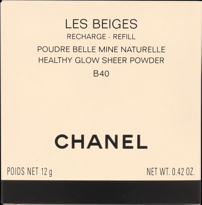 Actual product image Chanel Les Beiges Healthy Glow Sheer Powder B40 (B40)