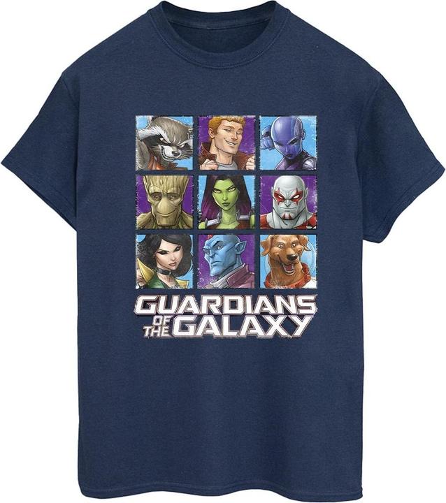 Image du produit Guardians of the Galaxy - T-shirt CHARACTER SQUARES - Femme (M)