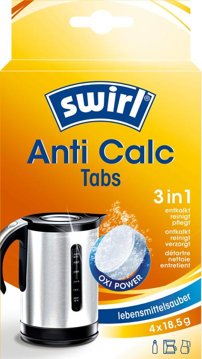 Swirl Descaling agent Anti Calc Tabs 4 pieces (0 ml)