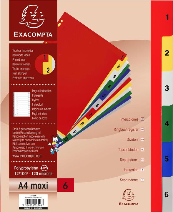 Actual product image Exacompta Register