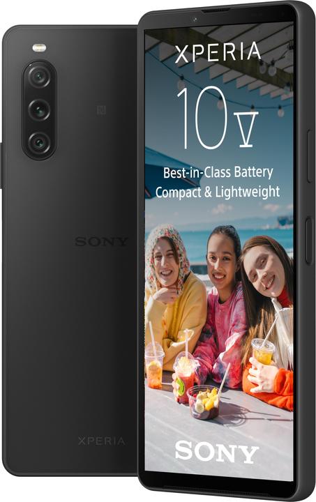 Productafbeelding Sony Xperia 10 V (128 GB, Black, 6.10", SIM + eSIM, 48 Mpx, 5G)