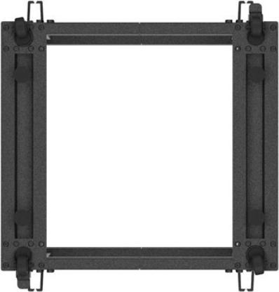 Produktbild Lanberg OPEN RACK 19 12U 600X600-1100 REGULOWANY CZARNY (19 Zoll Rack)