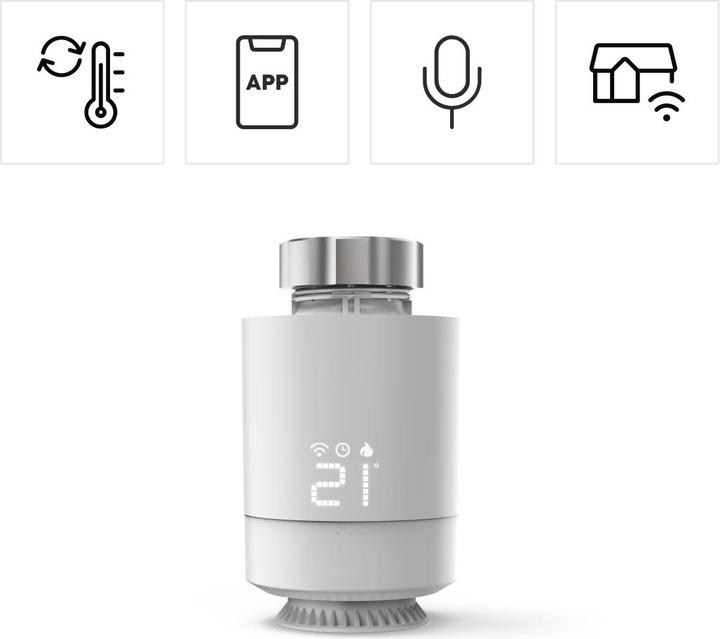 Produktbild Hama Smartes Heizkörperthermostat, Erweiterung für WLAN-Heizungssteuerung