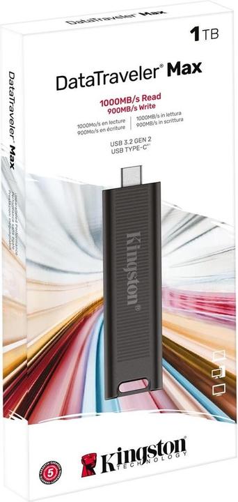 Actual product image Kingston DataTraveler Max (1000 GB, USB 3.2 Gen 2, USB-C)