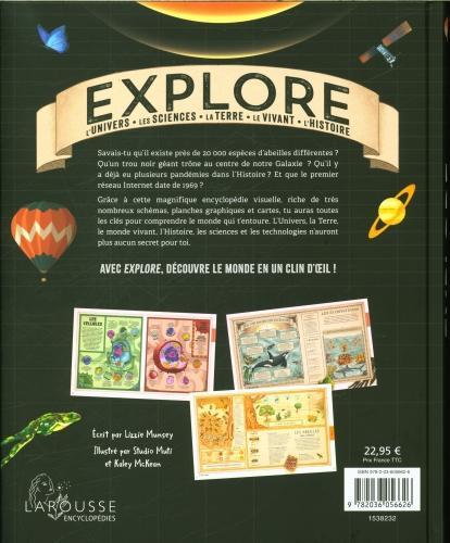 Image du produit Explore : l'Univers, les sciences, la Terre, le vivant, l'histoire (Français, Collectif, 2024)
