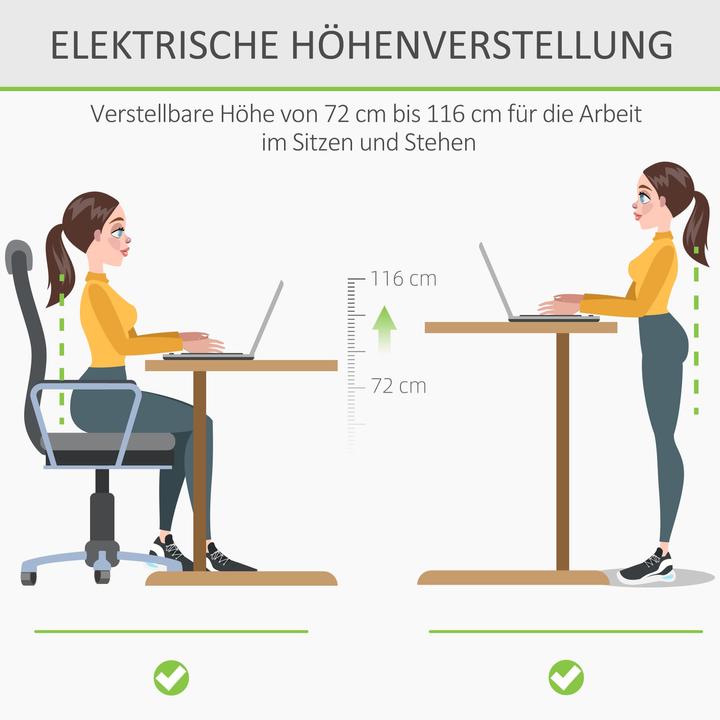 Image du produit Jamb Bureau debout (140 x 70 x 116 cm)