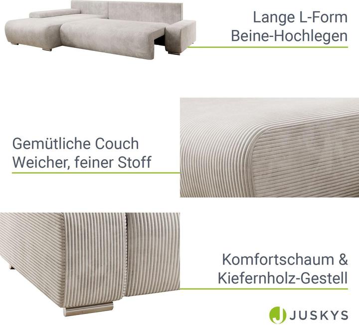 Image du produit Juskys Iseo (Canapé d'angle)