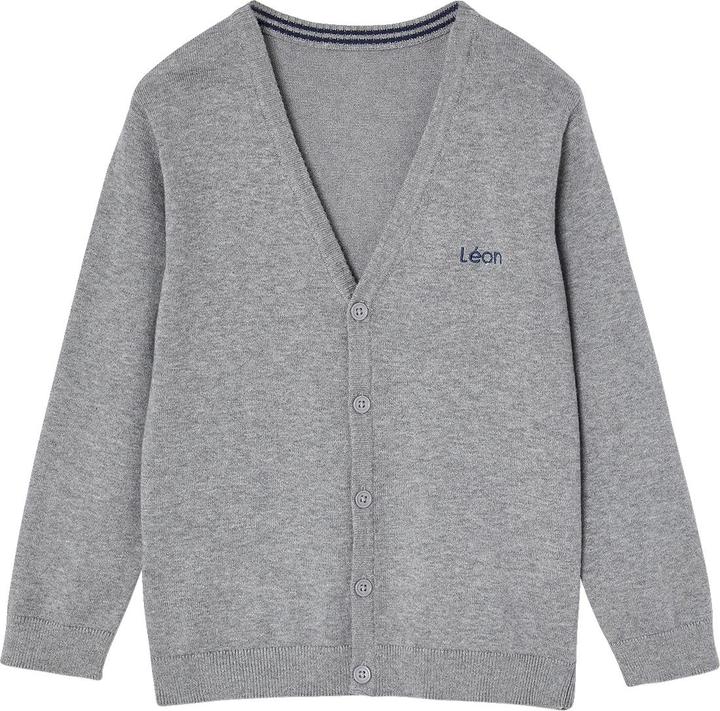 Vertbaudet Jungen Cardigan mit V-Ausschnitt BASIC
