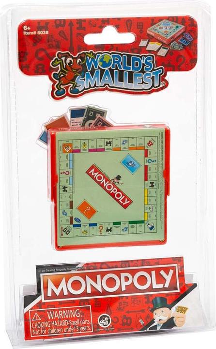 Actual product image Super Impulse World’s Smallest Monopoly (German)