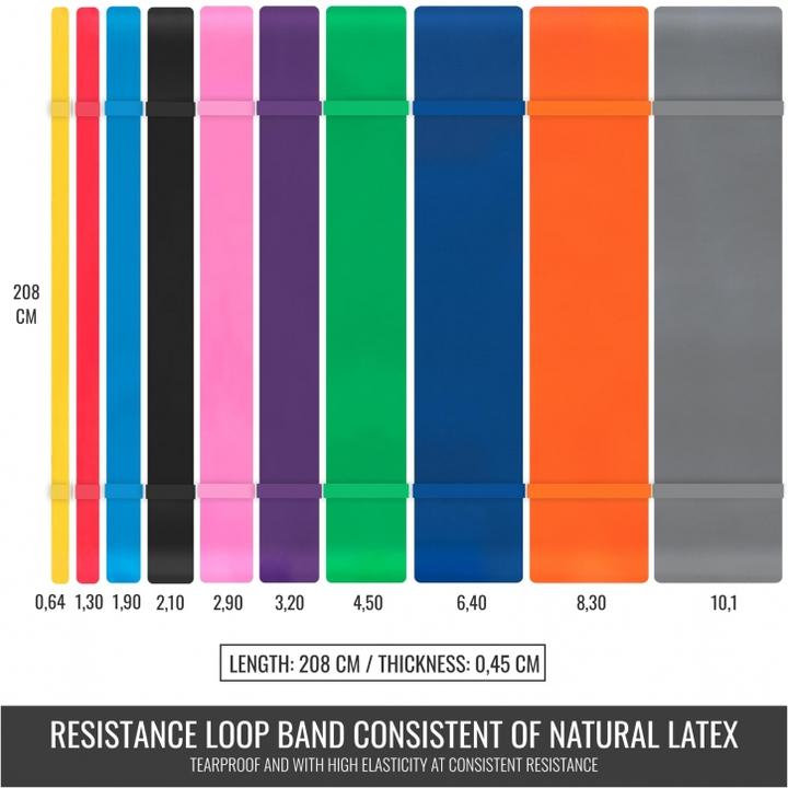 Produktbild Gorilla Sports Resistance Band (2.08 m, Mittel)